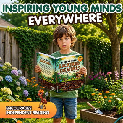 The Secret Jobs of Backyard Creatures — Illustrated Nature Book for Kids